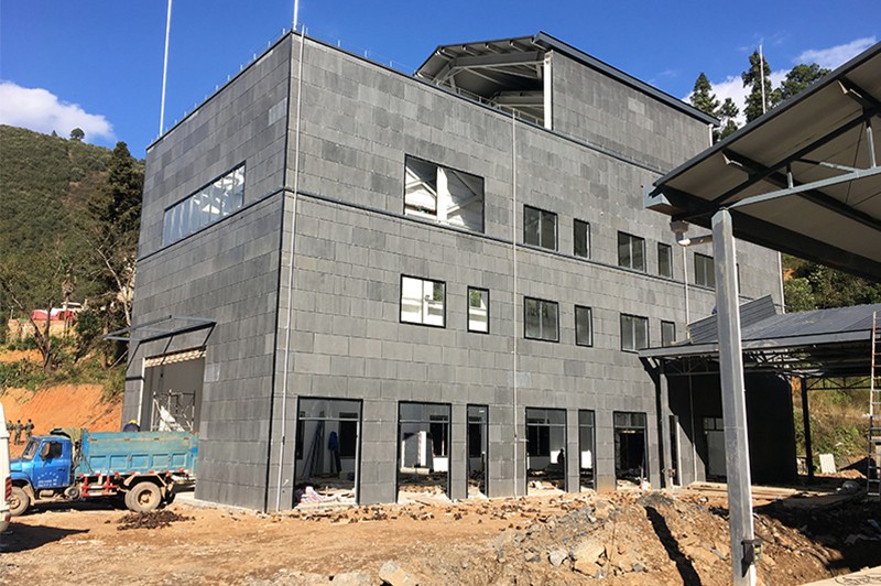 某导弹投射部队外墙