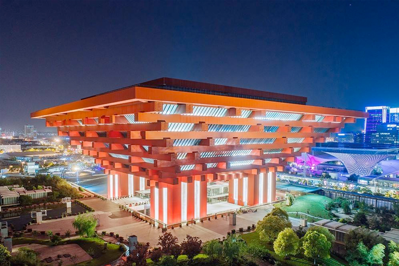 上海世博会中国主体馆、生活馆